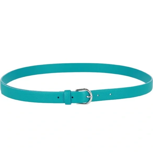 Dunhill | Accessories | Downhill Dyed Blue Leather Belt  display picture 3